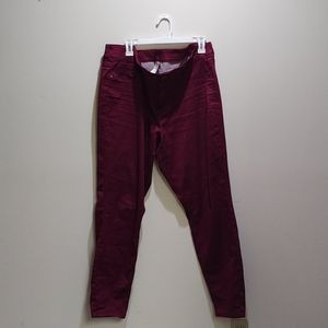 Maurices Red Skinny Pant